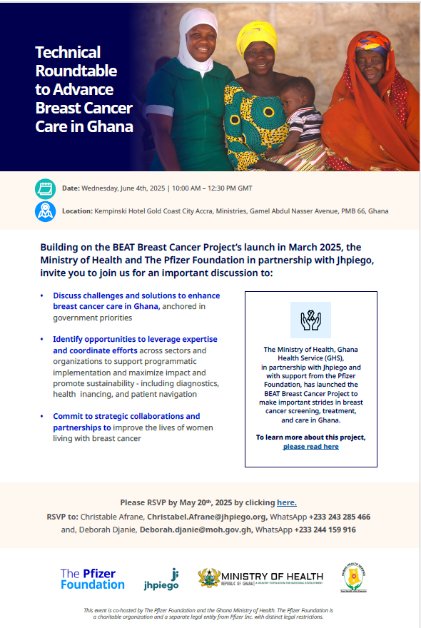 BEAT Breast Cancer initiative in Ghana