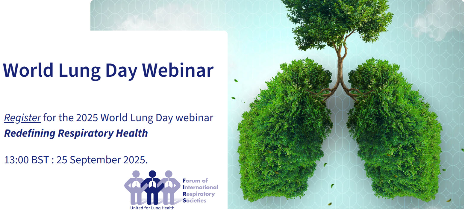 World Lung Day 2025 webinar: Redefining Respiratory Health
