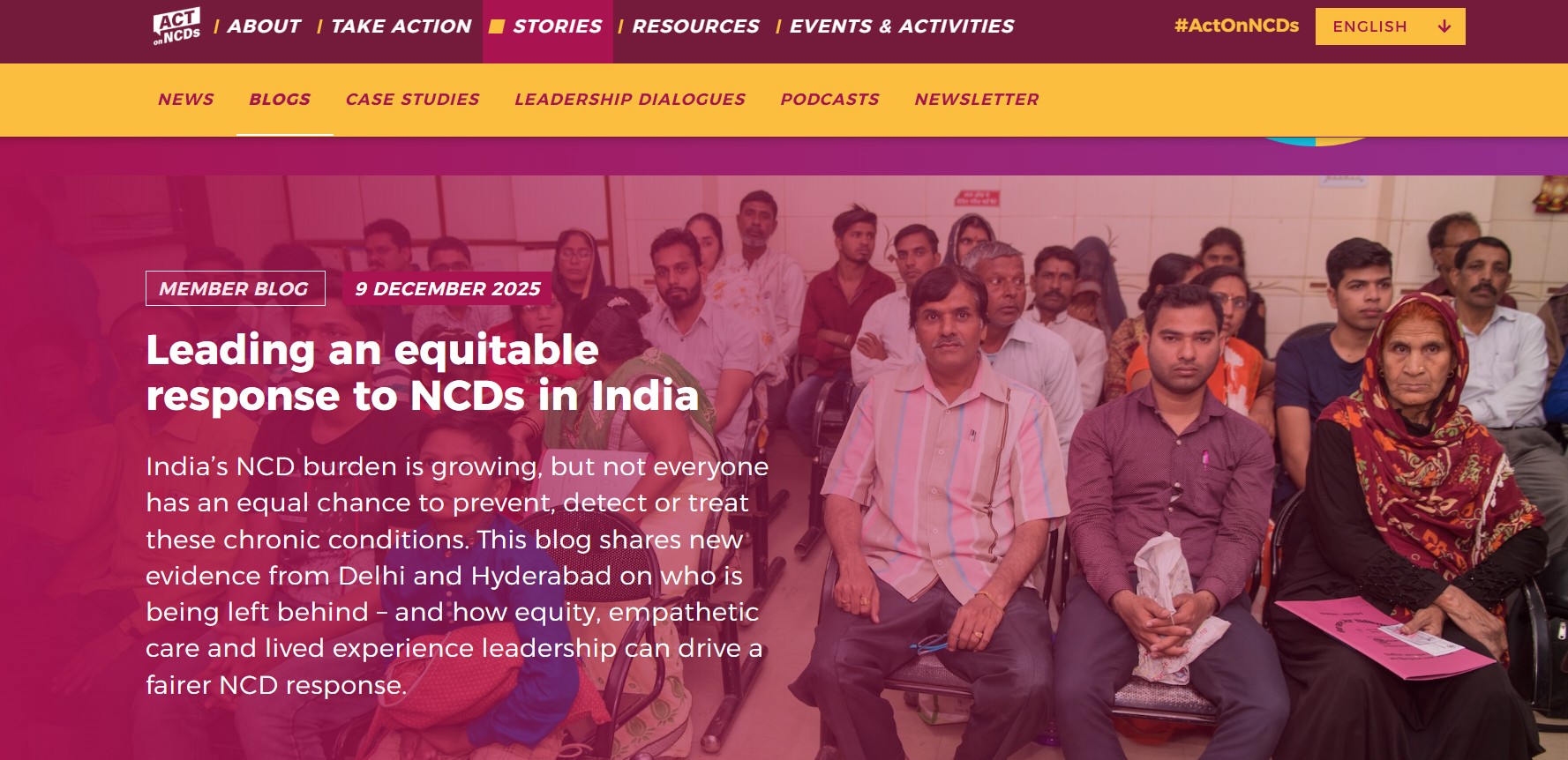 

<!-- THEME DEBUG -->
<!-- THEME HOOK: 'field' -->
<!-- FILE NAME SUGGESTIONS:
   ▪️ field--node--title--news-and-events.html.twig
   ✅ field--node--title.html.twig
   ▪️ field--node--news-and-events.html.twig
   ▪️ field--title.html.twig
   ▪️ field--string.html.twig
   ▪️ field.html.twig
-->
<!-- 💡 BEGIN CUSTOM TEMPLATE OUTPUT from 'themes/custom/whokap/templates/field/field--node--title.html.twig' -->
Leading an equitable response to NCDs in India
<!-- END CUSTOM TEMPLATE OUTPUT from 'themes/custom/whokap/templates/field/field--node--title.html.twig' -->

