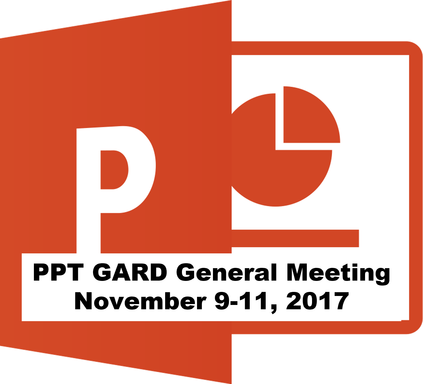 PPT GARD General Meeting, November 9-11, 2017